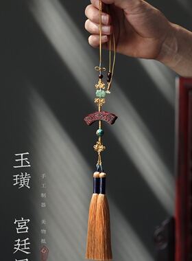 宫廷风压襟玉璜送长辈女朋友礼