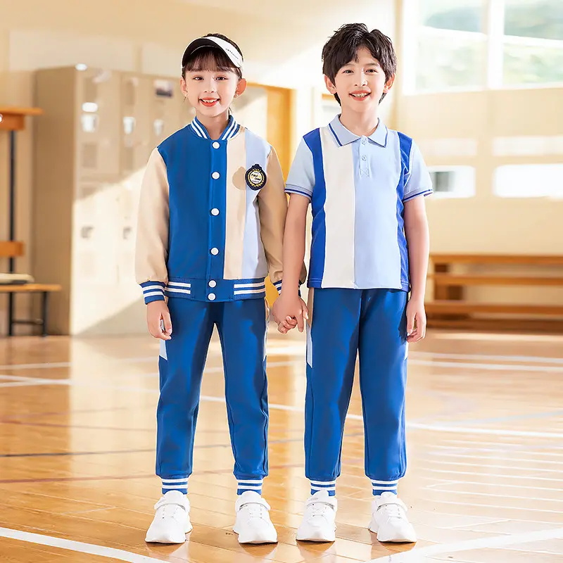 新款 2022年幼儿园园服儿童秋冬季校服小学生班服韩版运动套装111