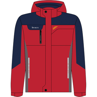 C09冲锋衣男女款带内胆三合一可拆卸2024新款工作防风防水校服