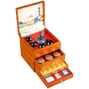 新年礼物送礼长辈爸爸生日礼品实用的见家长领导高档茶叶礼盒2025