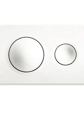 Viega隐藏式水箱 Prevista水箱配件面板白色型号773793镀铬