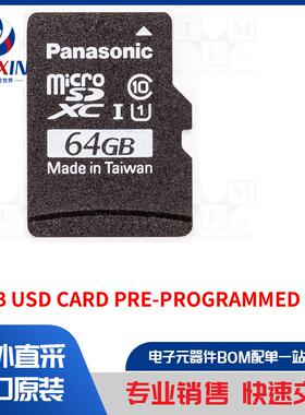 64GB USD CARD PRE-PROGRAMMED RASPBIAN