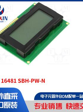 DEM 16481 SBH-PW-N 显示屏类型-LCD