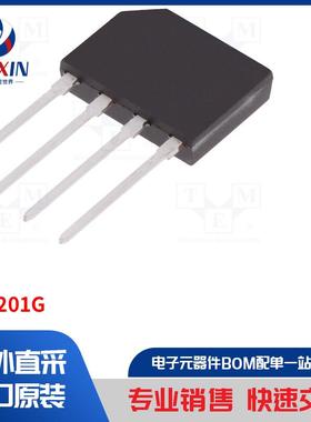 KBP201G 电桥整流器类型-单相