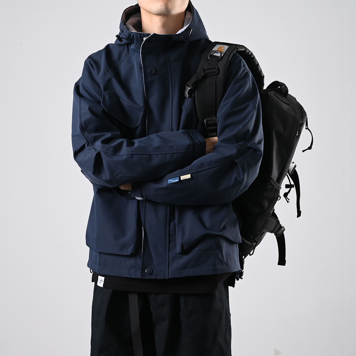 橘社小镇冬季宽松夹克百搭