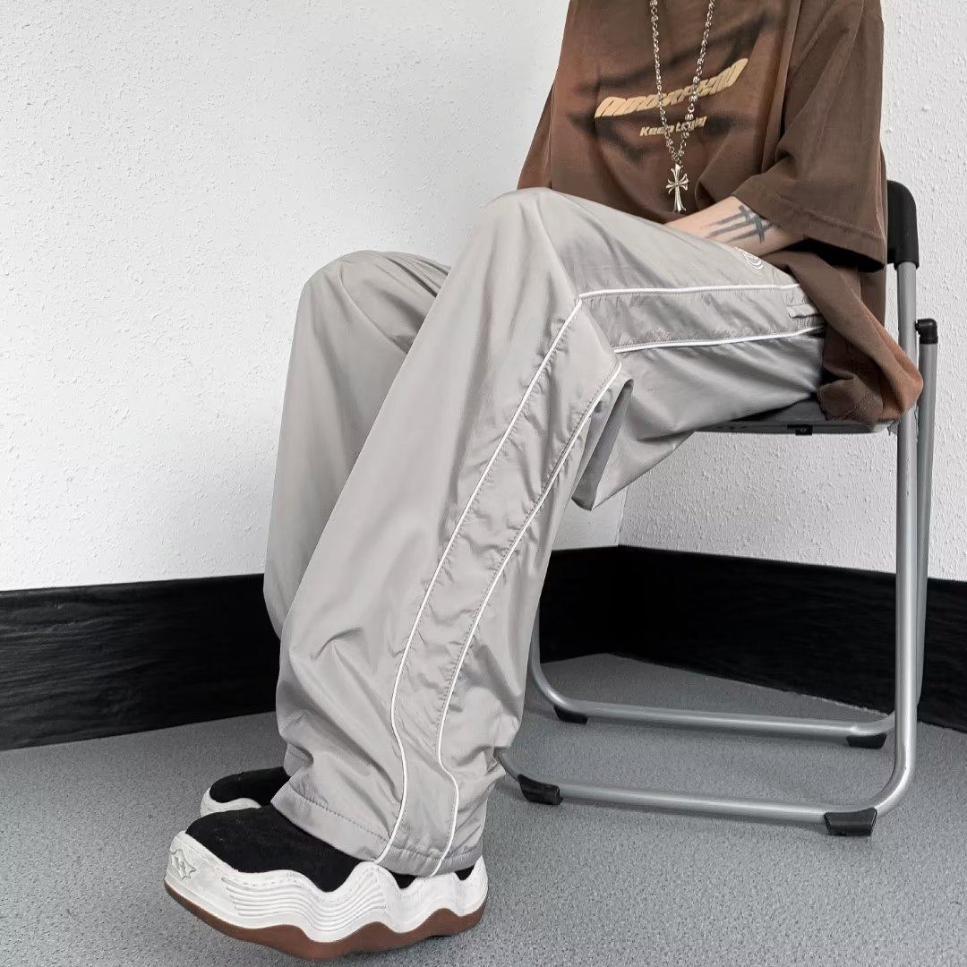 2025夏季新款薄款直筒运动裤男士宽松休闲裤K29P45，女装休闲裤，星座1108-1