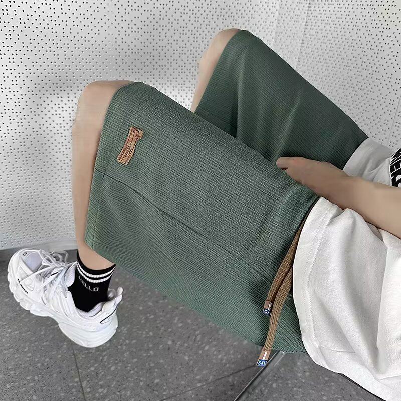 2025夏季新款男士休闲直筒短裤薄款宽松运动中裤DK1063P20,男装牛仔裤,星座1108-1