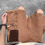 2025夏季新款男士休闲直筒牛仔短裤DK6702P45，男装牛仔裤，星座1108-1