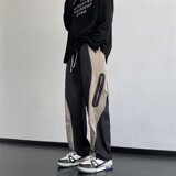 2025秋季男士潮流休闲裤直筒裤子K35P50，男装休闲裤，星座1108-1