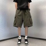 2025夏季新款男士五分裤休闲工装短裤DK115P35，男装牛仔裤，星座1108-1