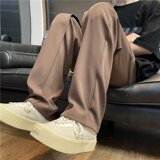 2025夏季新款男士冰丝裤子休闲裤K496P35，男装休闲裤，星座1108-1
