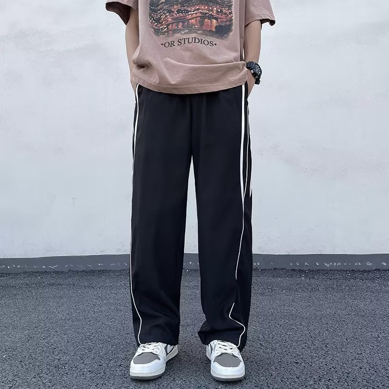 2025新款夏季潮流宽松休闲裤运动裤时尚长裤K940P35,女装休闲裤,星座1108-1