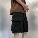 2025夏季新款男士工装五分裤休闲短裤DK1043P35，男装牛仔裤，星座1108-1