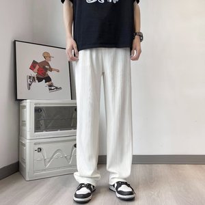 2025夏季新款男士休闲裤直筒裤子 K9526 P35图片