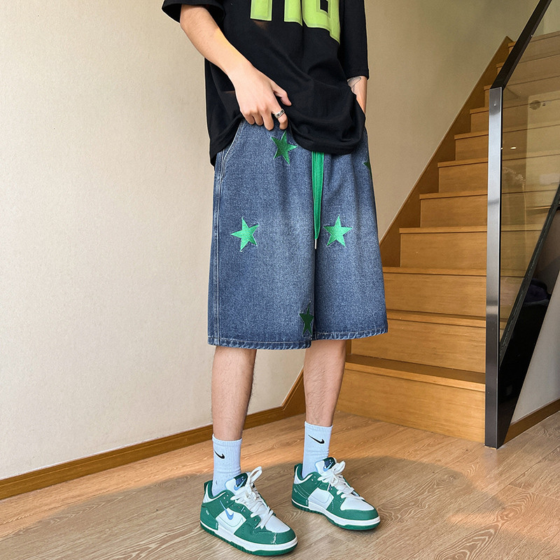 2025夏新款牛仔短袖DK307P50,男装T恤,星座1108-1
