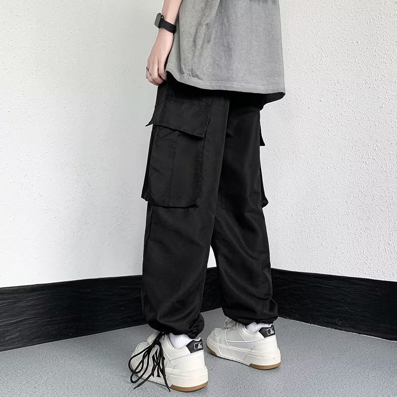 2025夏季新款男士薄款休闲裤宽松工装裤运动宽松裤K41P40,男装工装外套,星座1108-1
