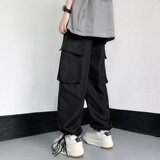 2025夏季新款男士薄款休闲裤宽松工装裤运动宽松裤K41P40，男装工装外套，星座1108-1