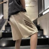 2025夏季新款免烫麂皮绒休闲短裤DK5514P30，男装牛仔裤，星座1108-1