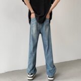 2025新款男士直筒牛仔裤K9033P40，男装牛仔裤，星座1108-1