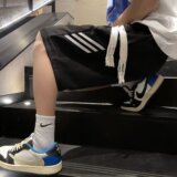 2025夏季男士免烫麂皮绒宽松直筒休闲短裤DK5514P30，男装牛仔裤，星座1108-1