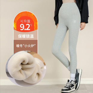子冬季 外穿孕妇裤 加绒加厚保暖冬天棉裤 大码 孕妇打底裤 冬装 秋冬款