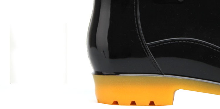 Chaussures - bottes caoutchouc homme pour hiver - semelle tendon - Ref 973933 Image 4