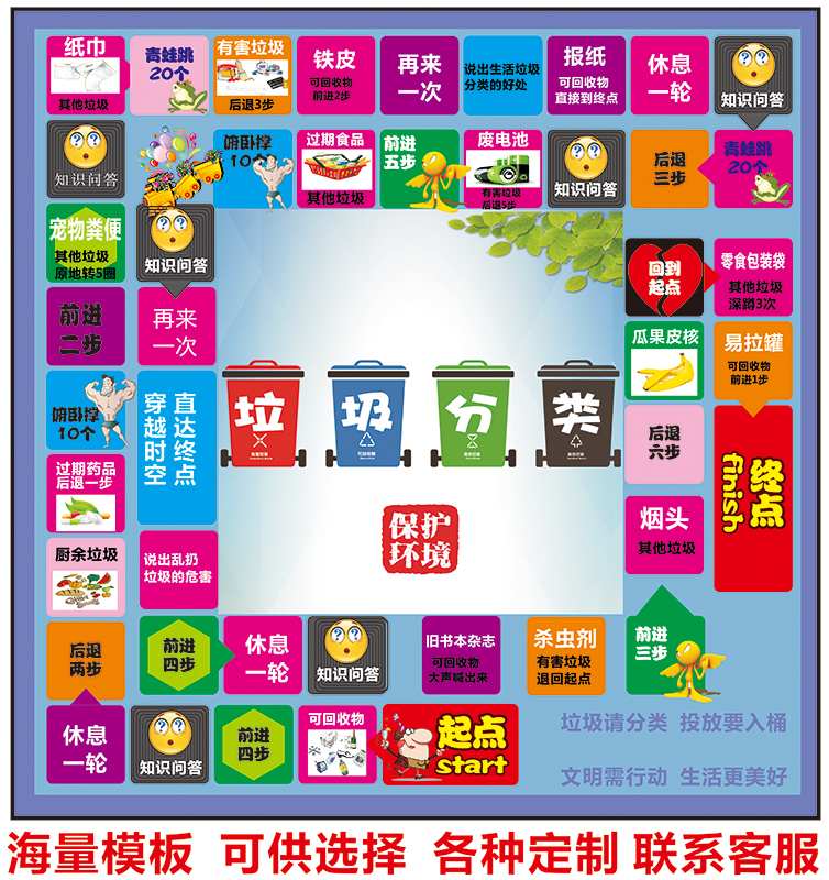 飞行棋大富禁毒交通安全游戏活动