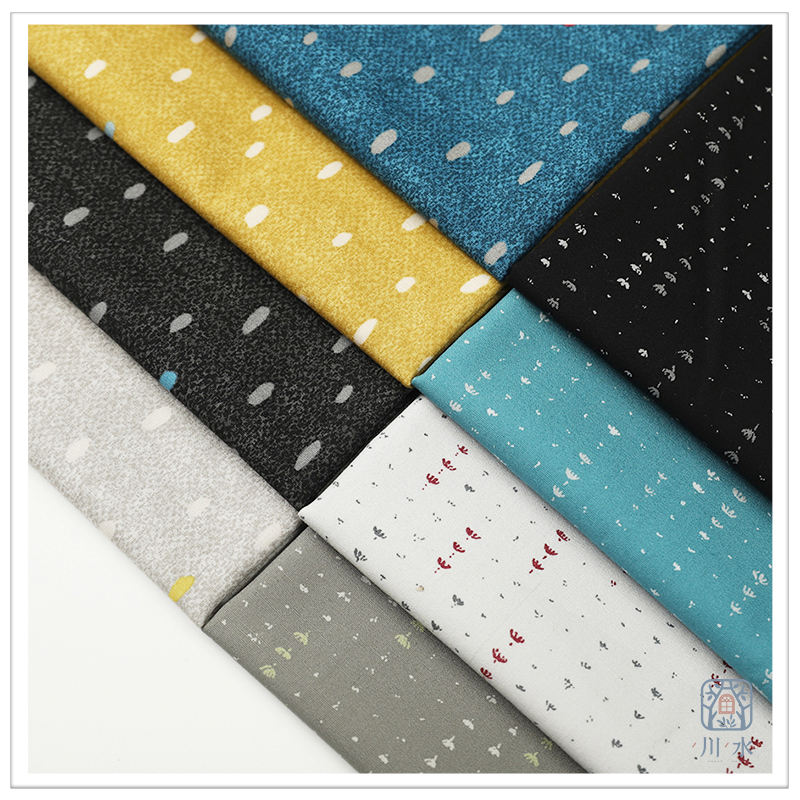 wwei日本进口露香平纹棉服装布料