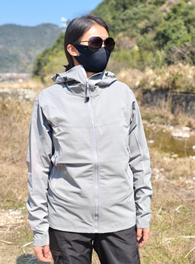 台州鸟Gamma hoody户外软壳冲锋衣防风连帽夹克男女春秋登山外套