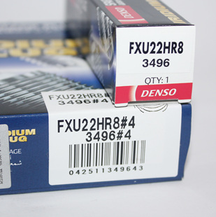 电装双铱金火花塞FXU22HR8适用SMART梦精灵奔驰C180 E250 GLK300