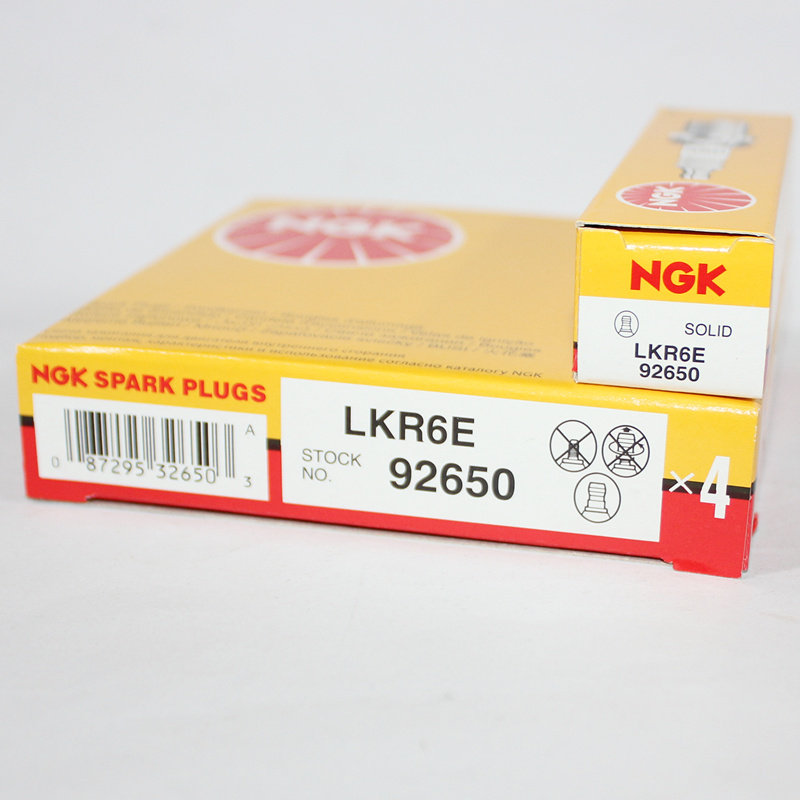 NGK火花塞LKR6E-9N四冲程船外机适用铃木150/175/200AP雅马哈F115