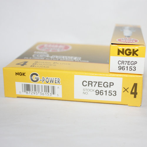 NGK铂金火花塞CR7EGP适用豪爵GW250 GN125 EN125锐爽海王星迅鹰