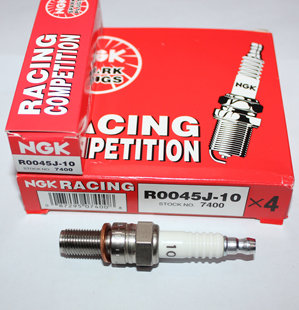 NGK RACING火花塞R0045J-10爆改R1/R6 BJ600/F4 1000S/SM630R