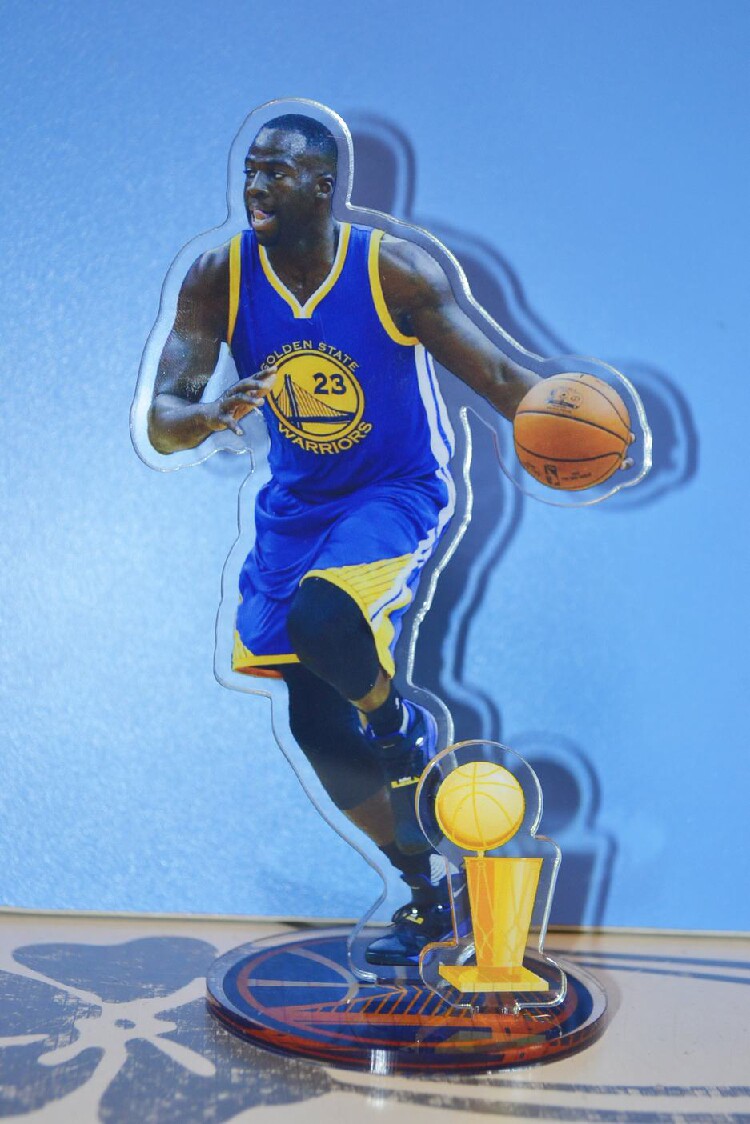 nba金州勇士队 追梦格林 双面亚克力立牌立绘礼品摆件模型