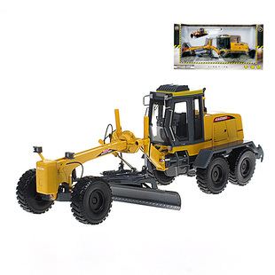 凯迪威合金工程车模型1:35平地机刮地机筑路修路工程车玩具车