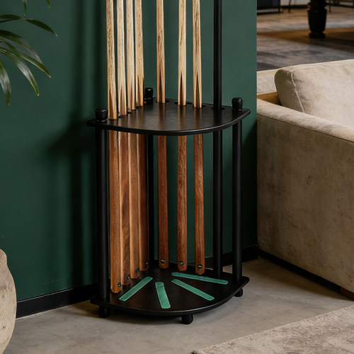 台球厅8孔落地式扇形球杆架