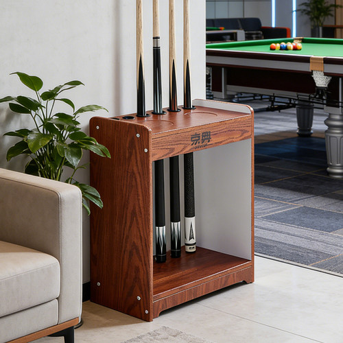 6孔落地式台球杆放置架台球厅