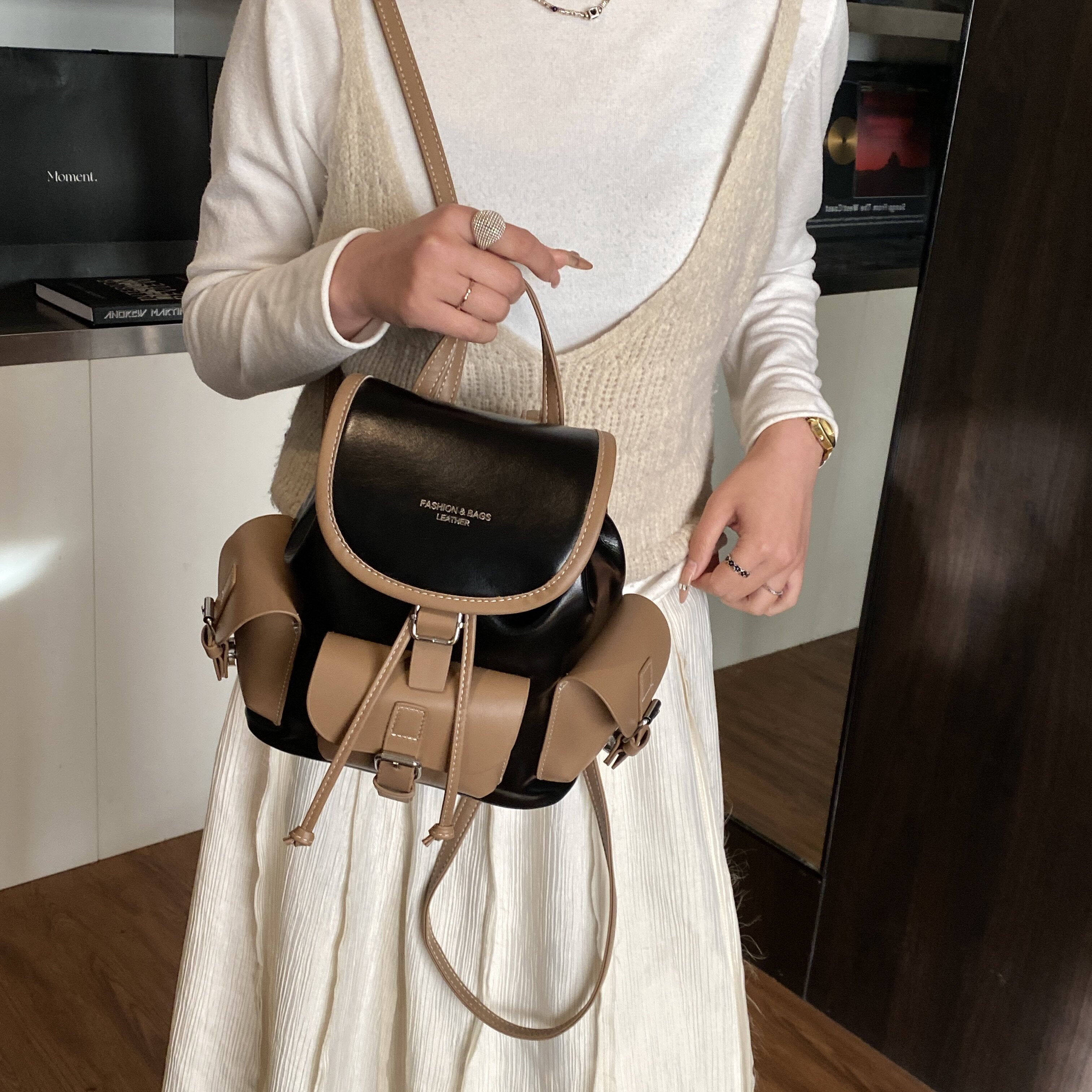 高级感轻奢复古小背包包女款时尚