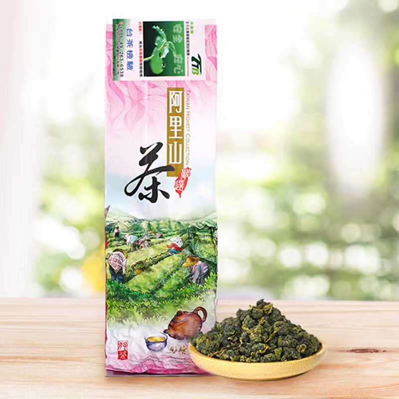 中国台湾阿里山高山茶金宣茶150克真空装清香型乌龙茶叶新茶