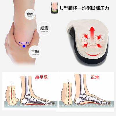 儿童内八字矫正鞋垫扁平足外翻矫正垫XO型腿矫正器宝宝足弓垫男女