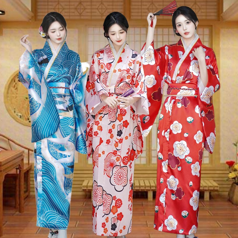 日本餐厅迎宾和服女正装传统日式