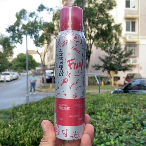 spes诗裴丝免洗空气感蓬松喷雾红莓蔓延150ml干发喷雾