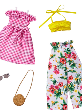 芭比娃娃衣服时尚服饰裤子公主裙