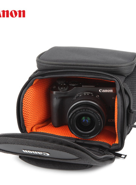 canon佳能EOS-M5 M50 M100 M10M6单电微单防水单肩摄影收纳相机包