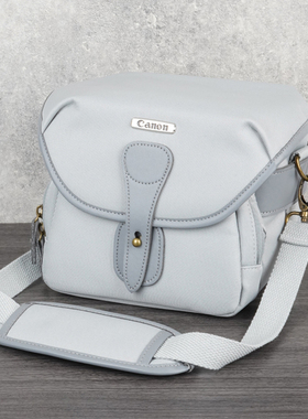 佳能复古微单R50 R100 R10 R7 R8 R5 R6 200DII M50II单肩相机包