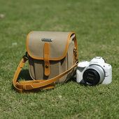 R100 M50II M6II 微单单肩相机包 佳能防水帆布R50 M200 R10