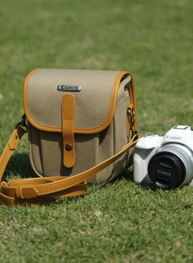 佳能防水帆布R50 R10 R100 R8 M50II M6II M200 微单单肩相机包