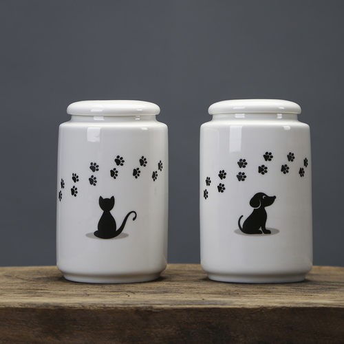 陶瓷储物罐防潮宠物用品