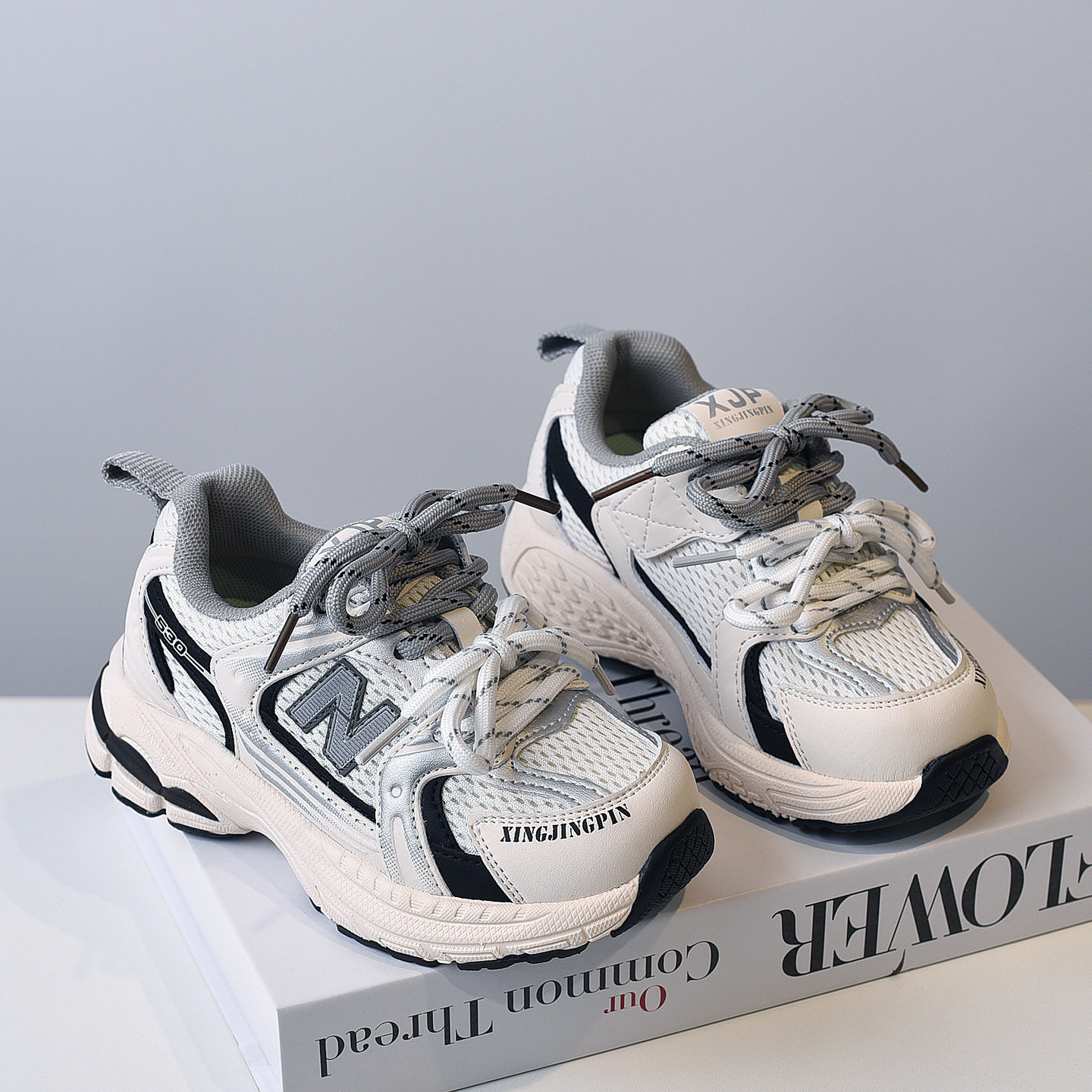 轻便透气男童老爹鞋中大女儿童网面运动鞋子2026秋季新款男宝跑鞋