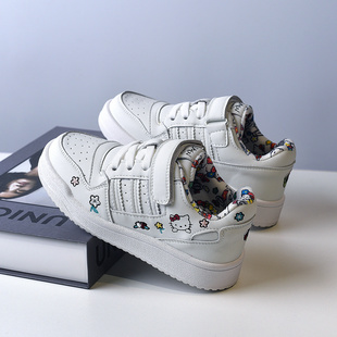 中大童男宝宝白色运动鞋 软底女童小白鞋 新款 2026春秋季 子 儿童板鞋